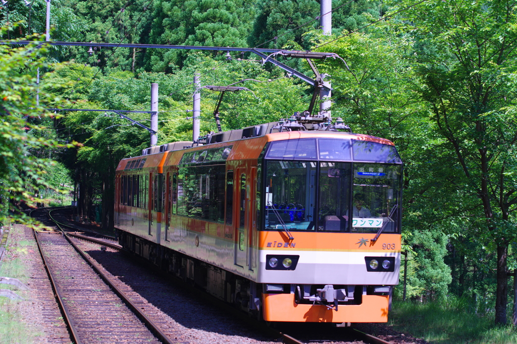 二ノ瀬駅入線