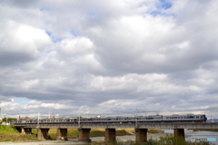 JR阪和線　大和川橋梁