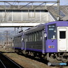 亀山駅にて