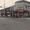交差点　昭和の家並み