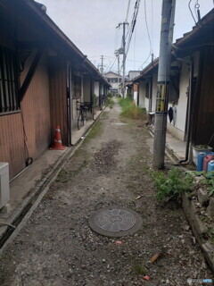 昭和の残像　長屋路地