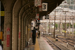 京都駅「３番乗り場」