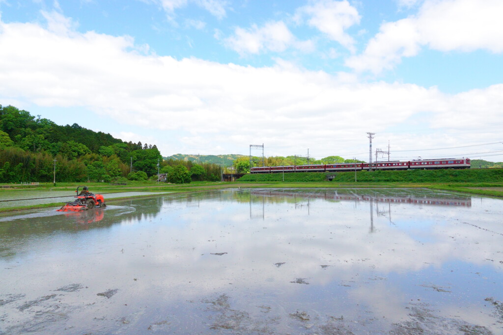 田植の準備