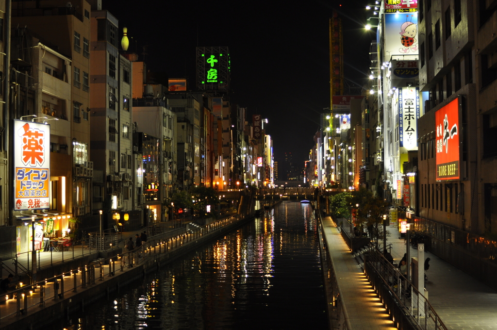 道頓堀の夜景