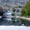 雪が止んで