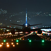 千里川の夜