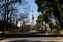 御成門駅から見る景色