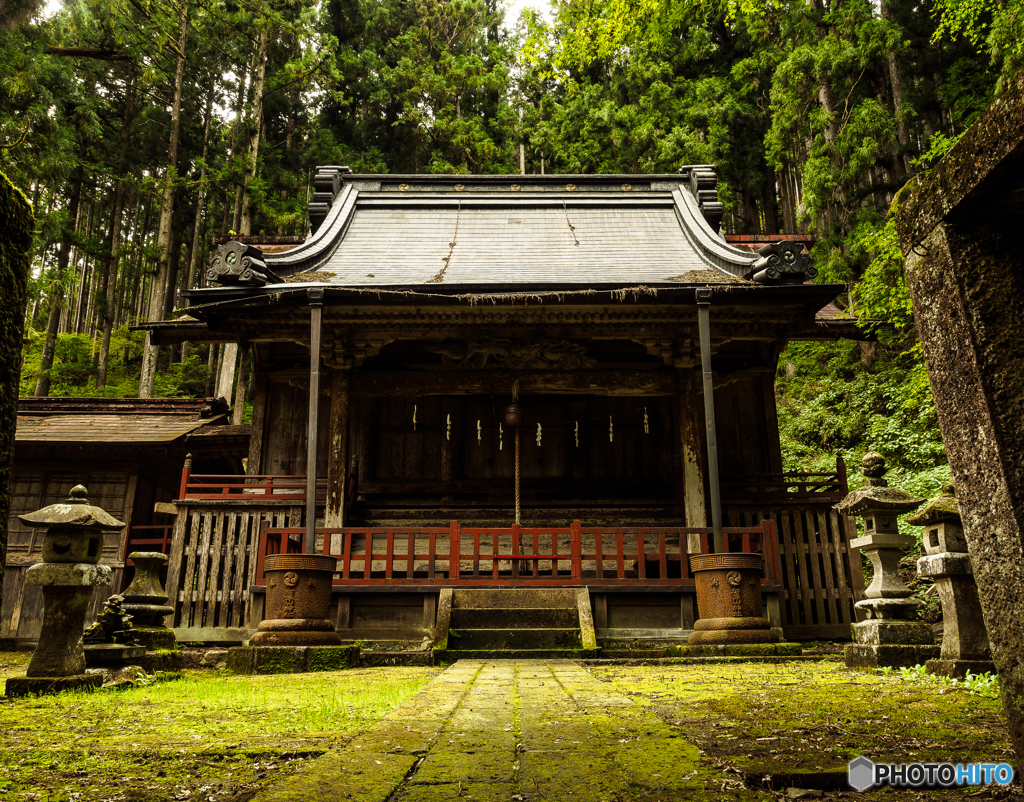 加蘇山神社　本殿