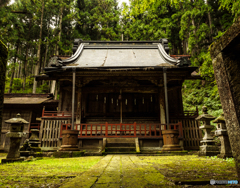 加蘇山神社　本殿