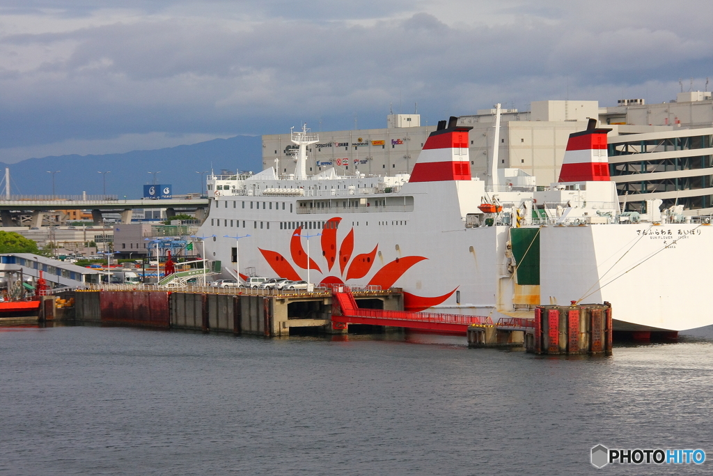 大阪南港からサンフラワー