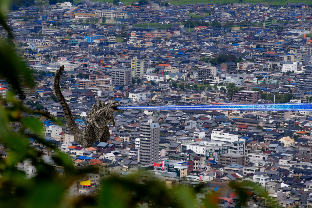 ゴジラ襲来