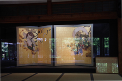 風神雷神図屏風（建仁寺）