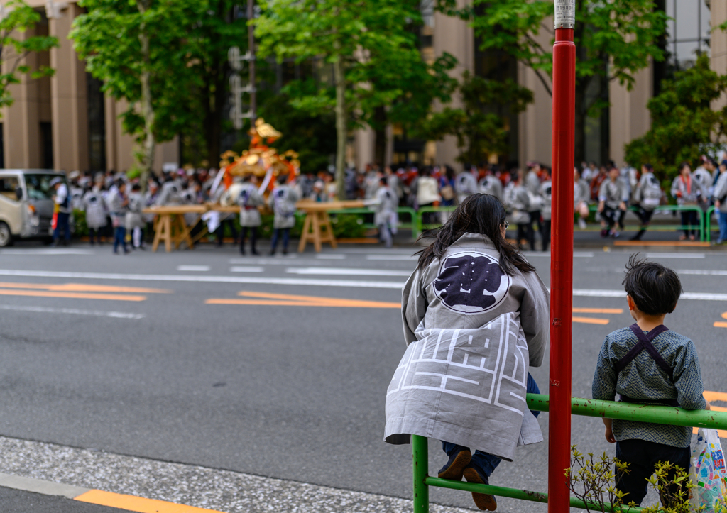 祭りの幕間に♪