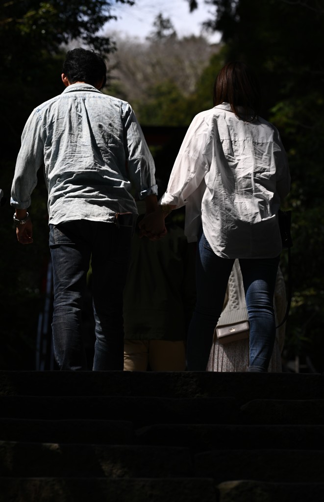 箱根神社と２人と１人♪