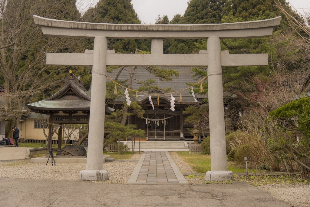 千秋公園　神社①