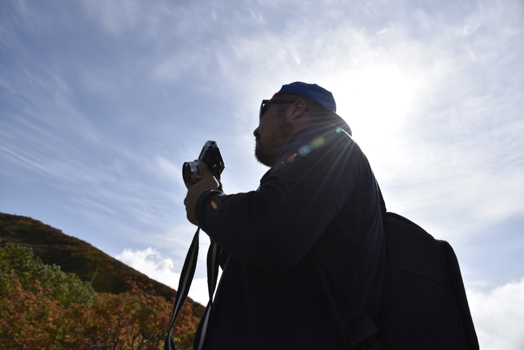 鳥海山五合目にてシンガーWakiya  Cozzene！