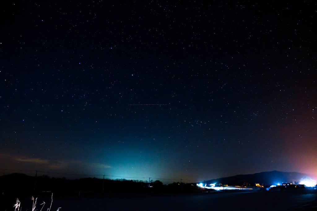 十勝の夜空