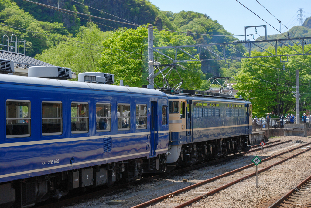 横川駅にて