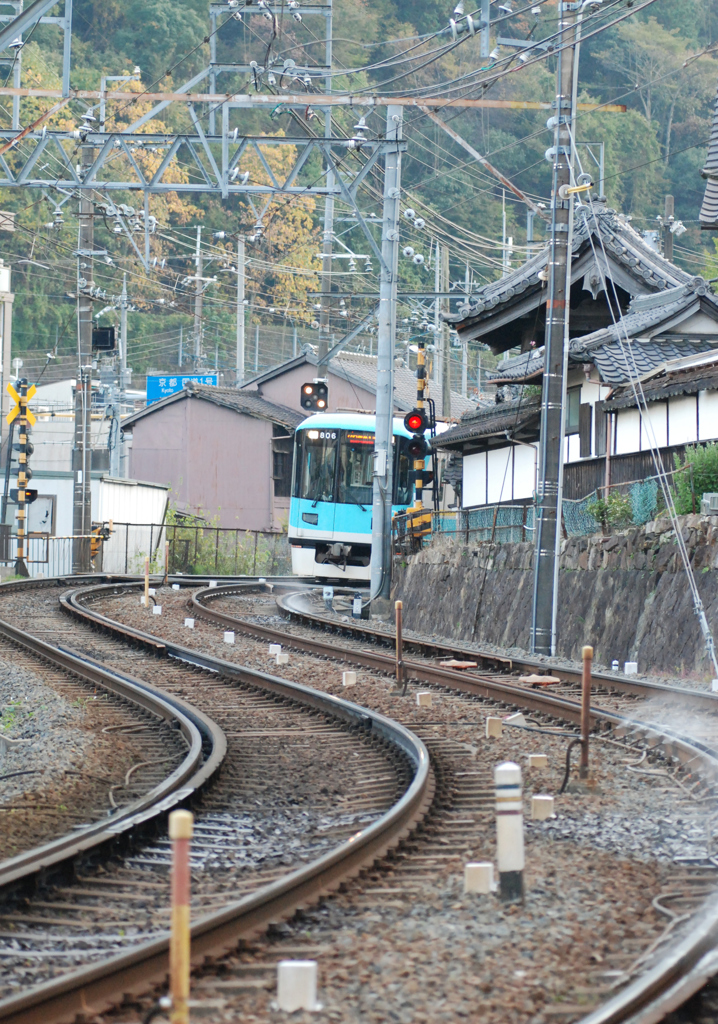 列車現る