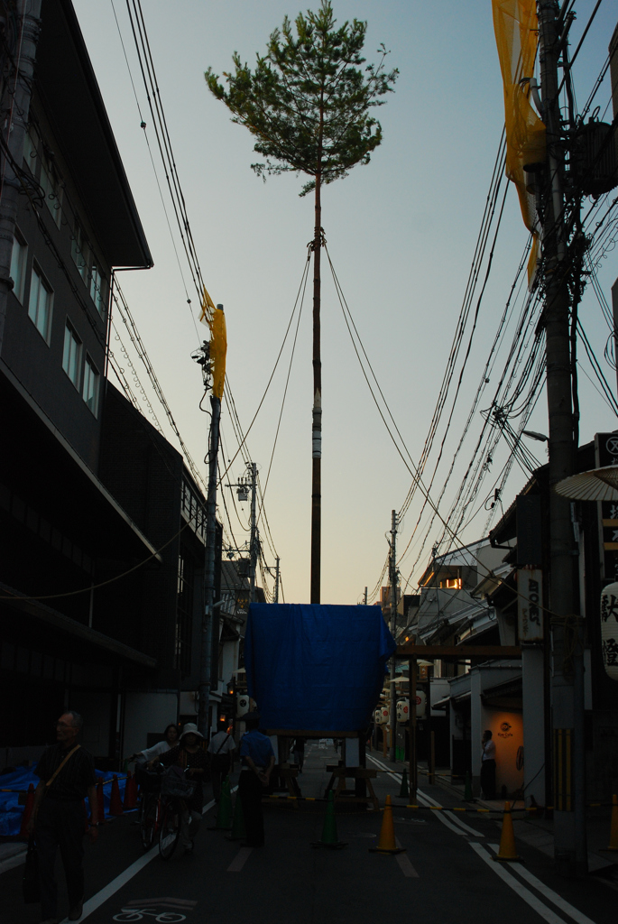 鉾町の夕暮れ③