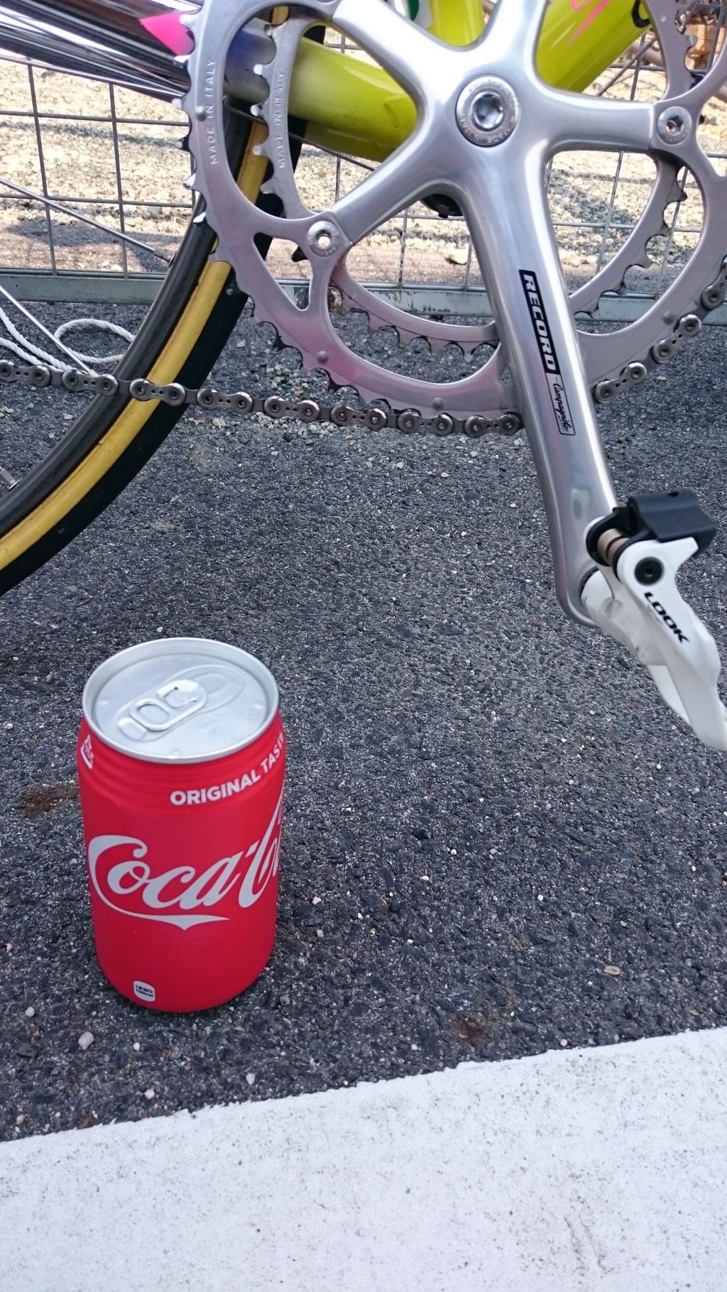 補給はコーラで
