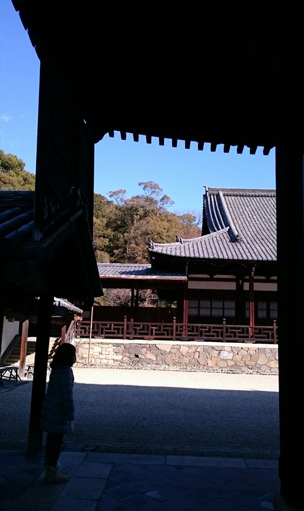 黄檗山 萬福寺 法堂 スマホにて