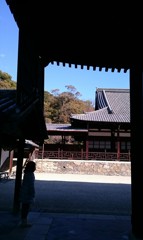 黄檗山 萬福寺 法堂 スマホにて