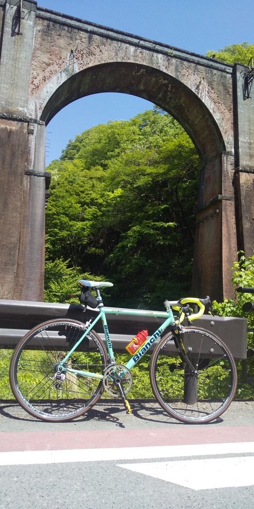 眼鏡橋とBianchi