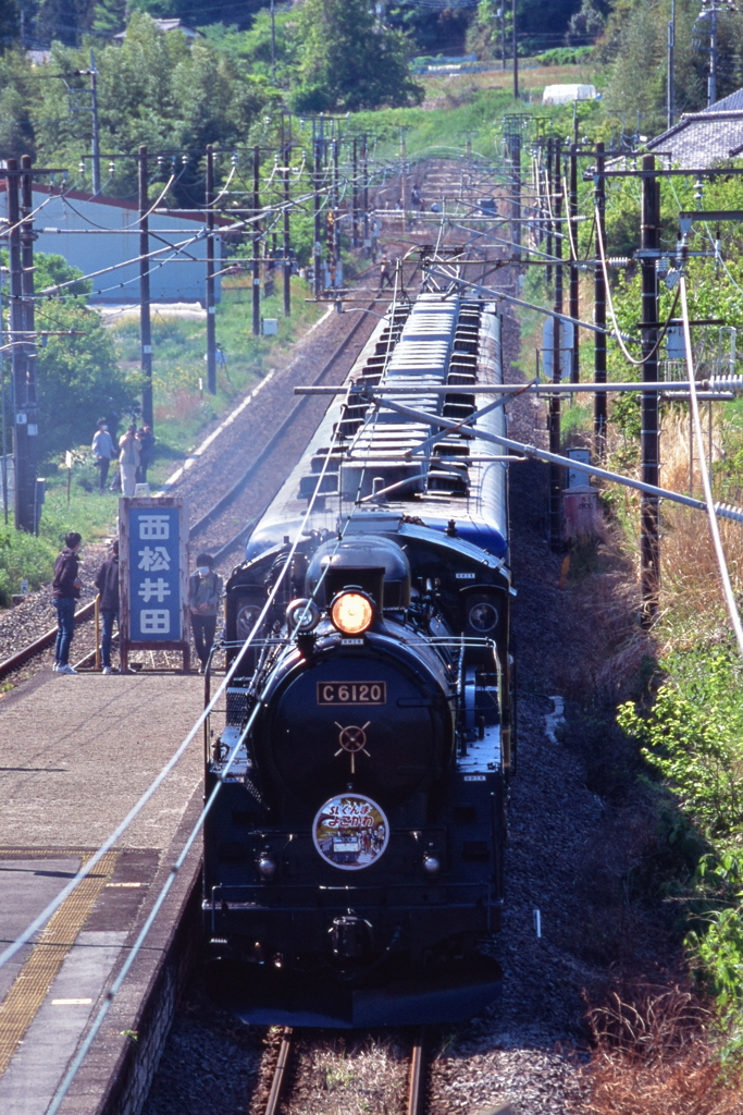 西松井田にて