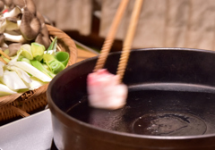 すき焼きの準備
