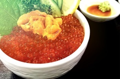 ウニイクラ丼！