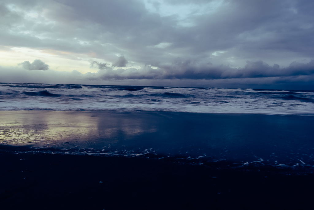 やっと石狩の海