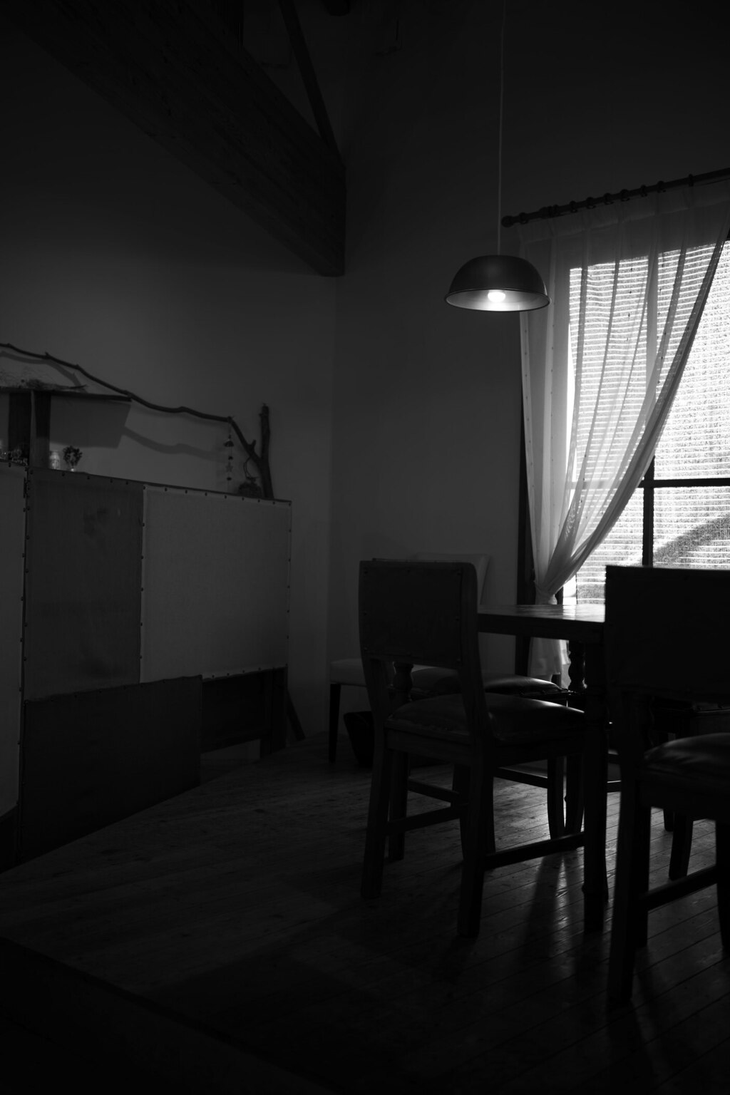 窓際の席