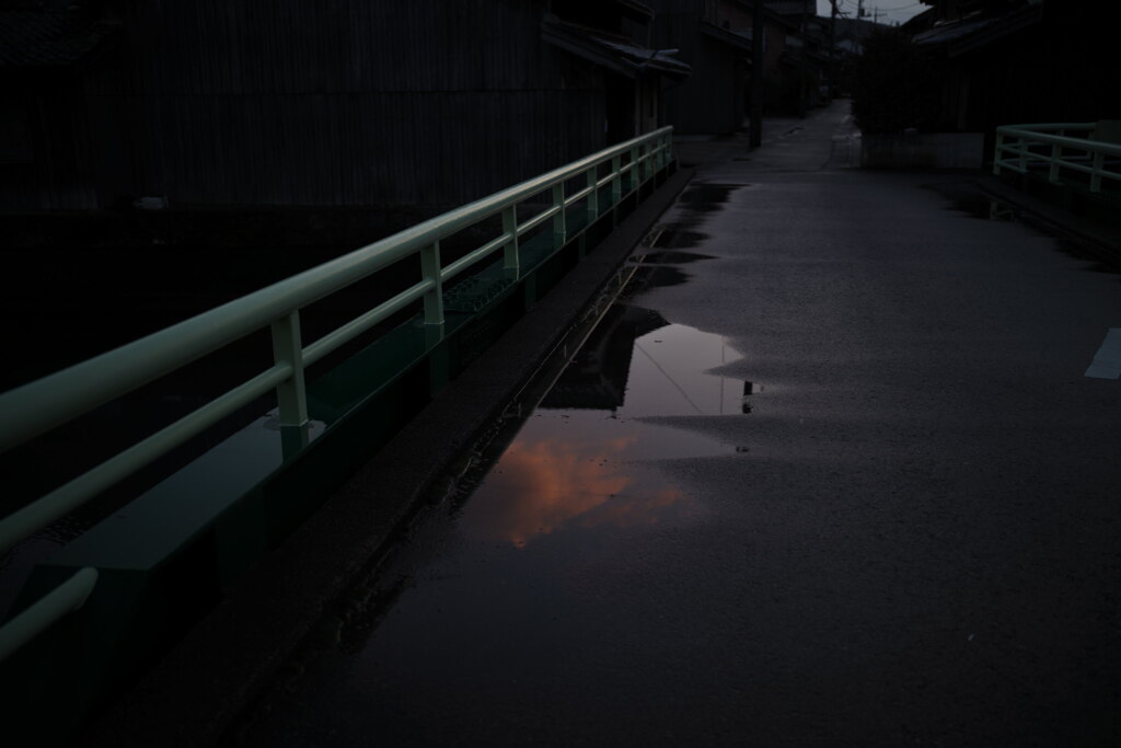 雨上りに