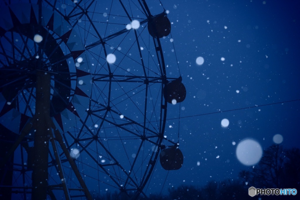 青の刻  〜雪景色〜