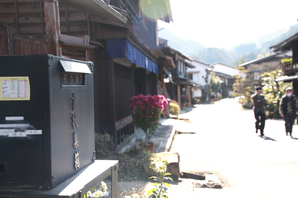 妻籠宿を歩く