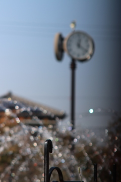 噴水のある風景 ①