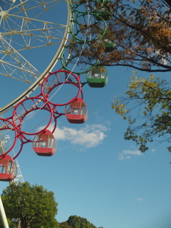 青空を見上げて