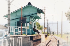 小さな無人駅