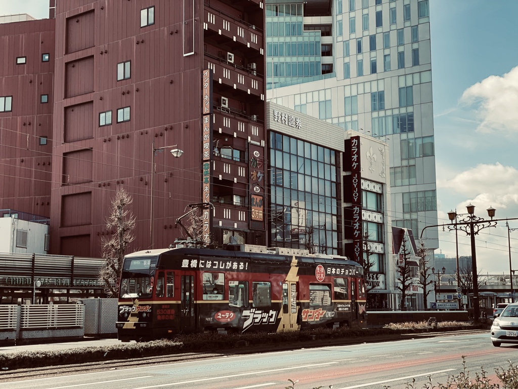 午後の路面電車