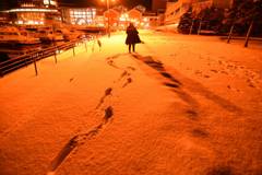 私の足跡 小樽にて