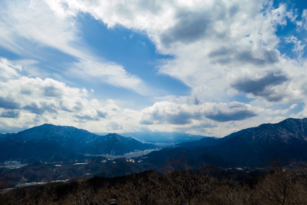 高川山山頂より