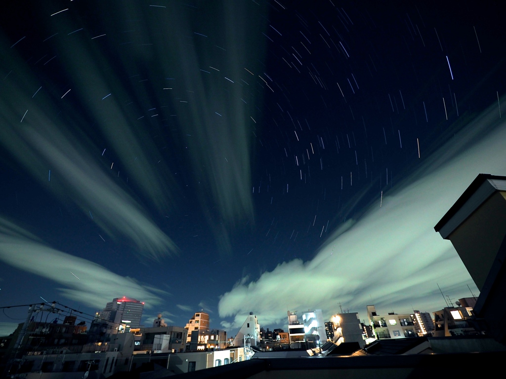 夏の夜空(北)