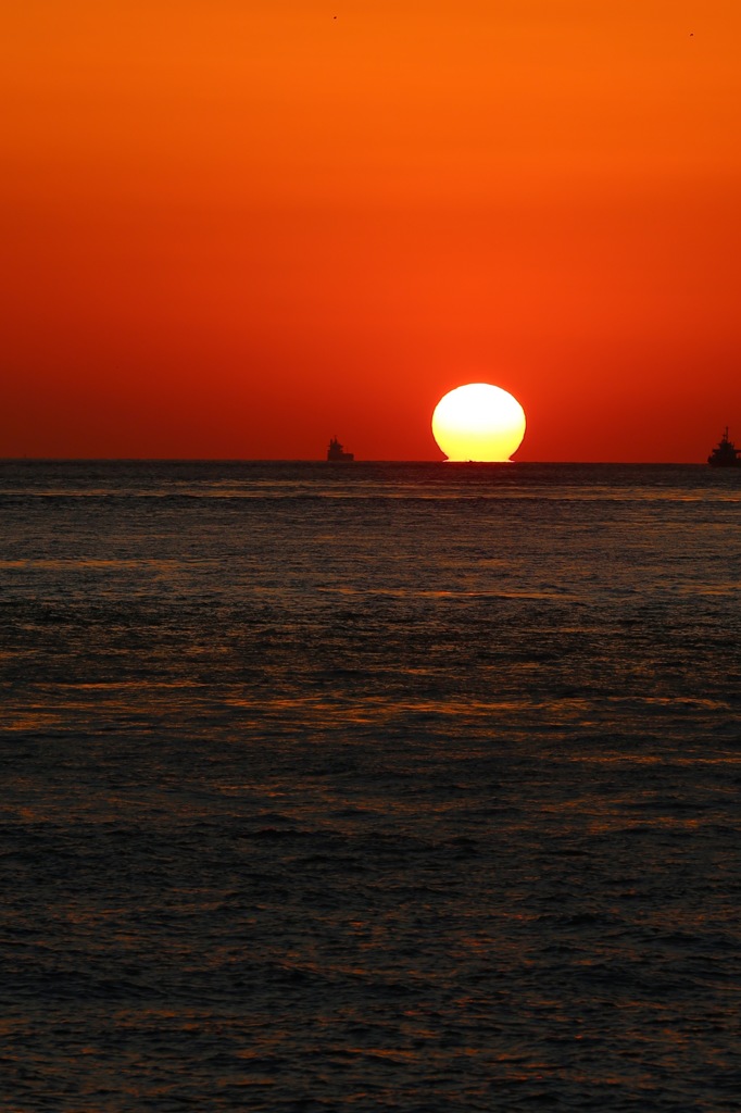 あの日の夕日