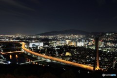 猪名川夜景