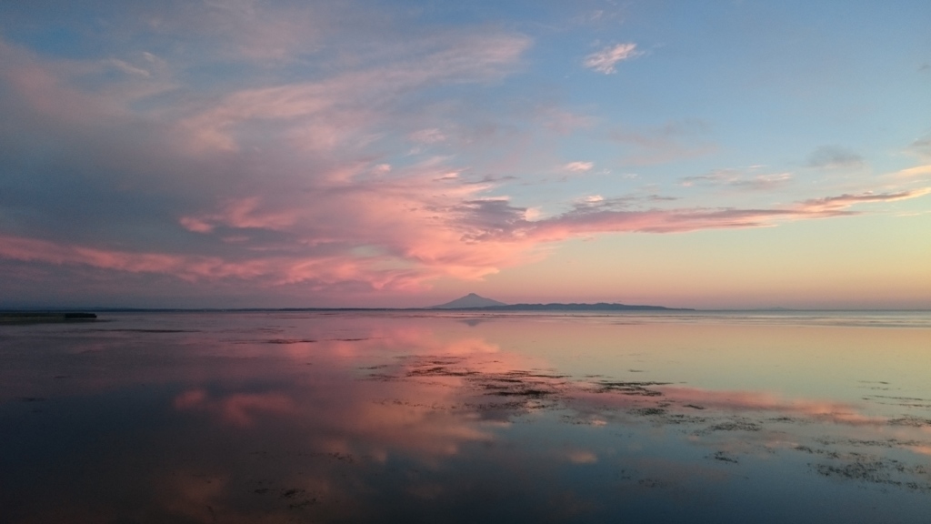 道北の静かなる夕暮れ