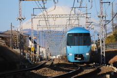 富士山とロマンスカー