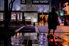 雨上がりの夜に