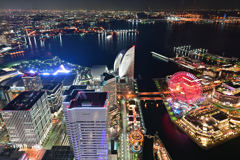 yokohama ランドマークタワーからの夜景