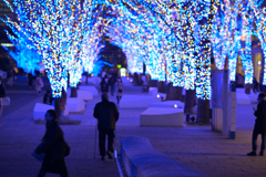 夜のみなとみらいを歩いて
